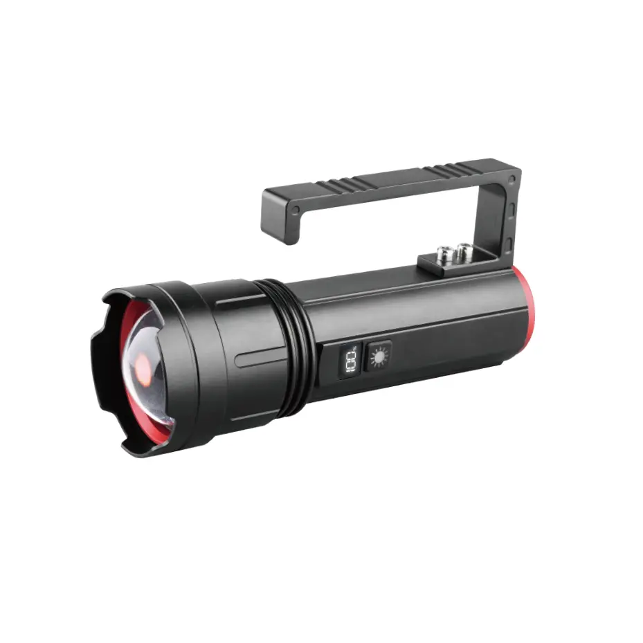 Cad a Dhéanann Flashlight Super Bright In-athluchtaithe an Rogha Idéalach le haghaidh Soilsiú Cumhachtach agus Iontaofa Lasmuigh