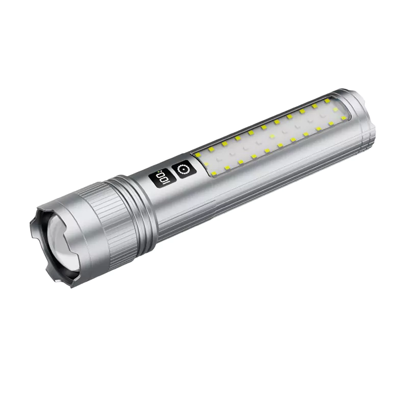 Conas is féidir le Strobe Flashlight Ilfheidhmeach SOS Soilsiú Lasmuigh agus Éigeandála a Fheabhsú