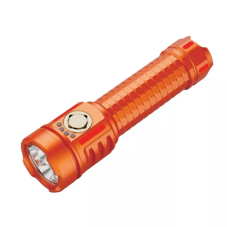 Solas Rabhadh Dearg Flashlight faoi stiúir IP46