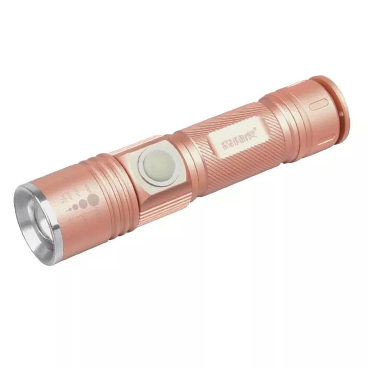 Mini LED Flashlight Keychain stiúir geal le haghaidh Campála Úsáid Laethúil