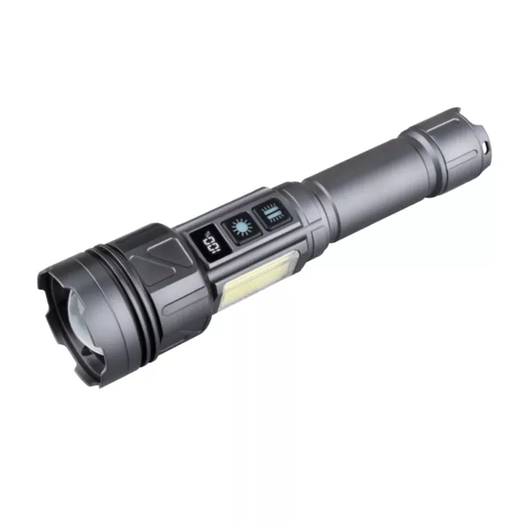 Flashlight faoi stiúir Inaistrithe In-athluchtaithe le haghaidh Éigeandála Teaghlaigh