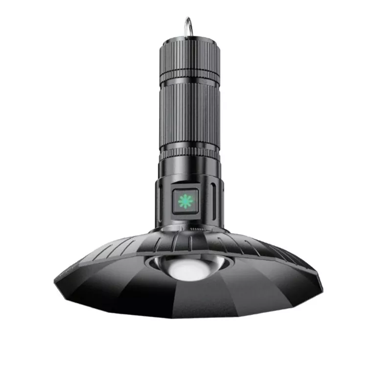 Lantern Campála 10W in-athluchtaithe le Ceallra 1 × 26650