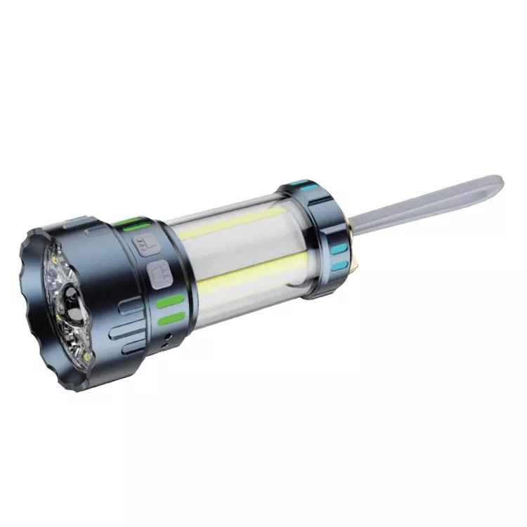 Flashlight Super Bright LED le Modhanna Soilsithe Inchoigeartaithe