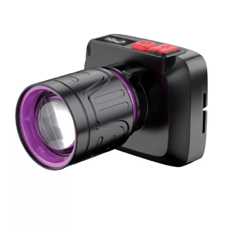 Ceannlampa LED Laser Bán uiscedhíonach le haghaidh Tógála agus Obair Oíche